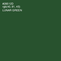 #28512D - Lunar Green Color Image